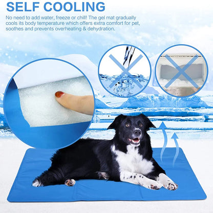 Summer Cooling Pet Mat Pad Dog Cool Bed Mattress