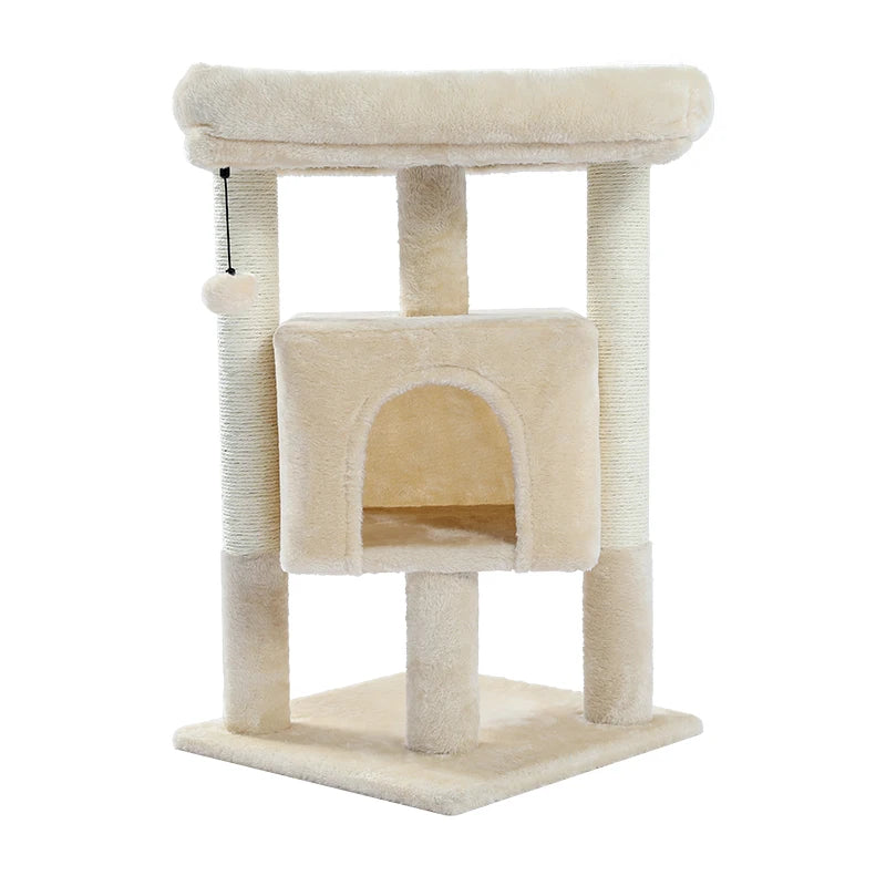 Multi-Layer Cat Tree Pet Climbing Condo