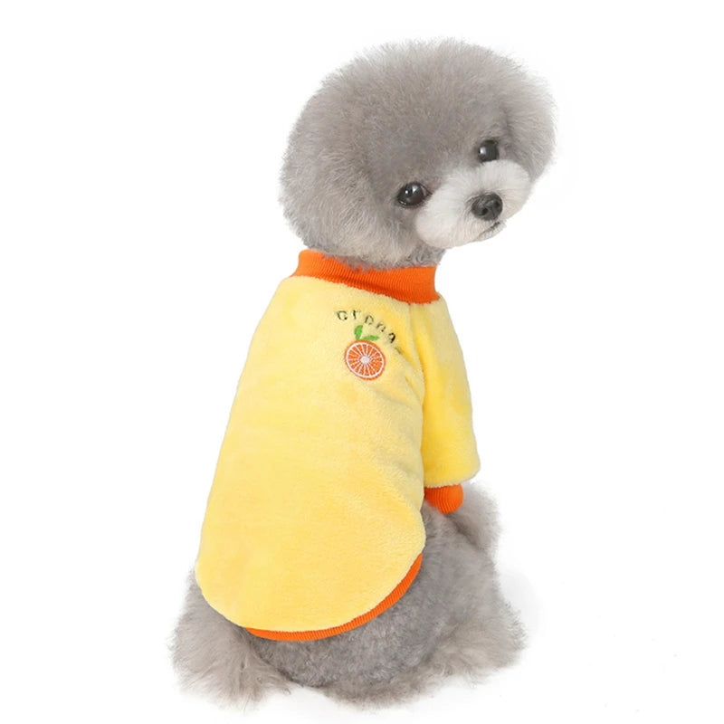 Warm Pet Fleece Jacket Coat Dog Clothes