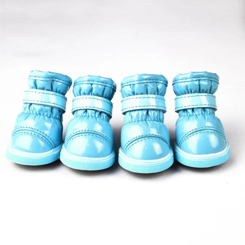 Anti-Slip Warm Dog Snow Boots Pet Shoes