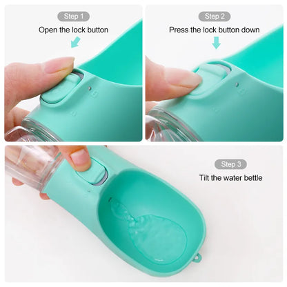 Portable Dog Water Bottle For Outdoor Walking