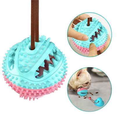 Interactive Pet Dog Toys Elastic Ball Pull Toy