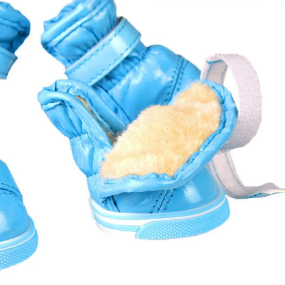 Anti-Slip Warm Dog Snow Boots Pet Shoes