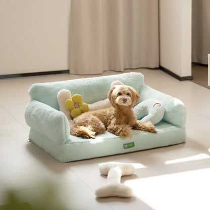 Detachable Soft Pet Bed Non-slip Dog Sofa