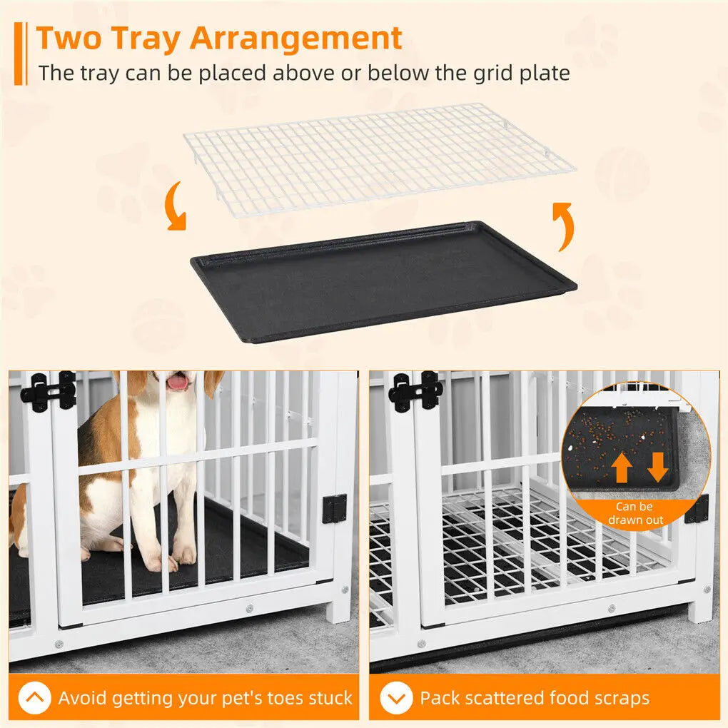 Heavy Duty Dog Kennel Dog Crate End Table Furniture Style