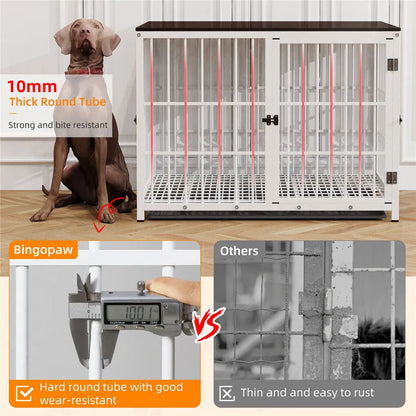 Heavy Duty Dog Kennel Dog Crate End Table Furniture Style