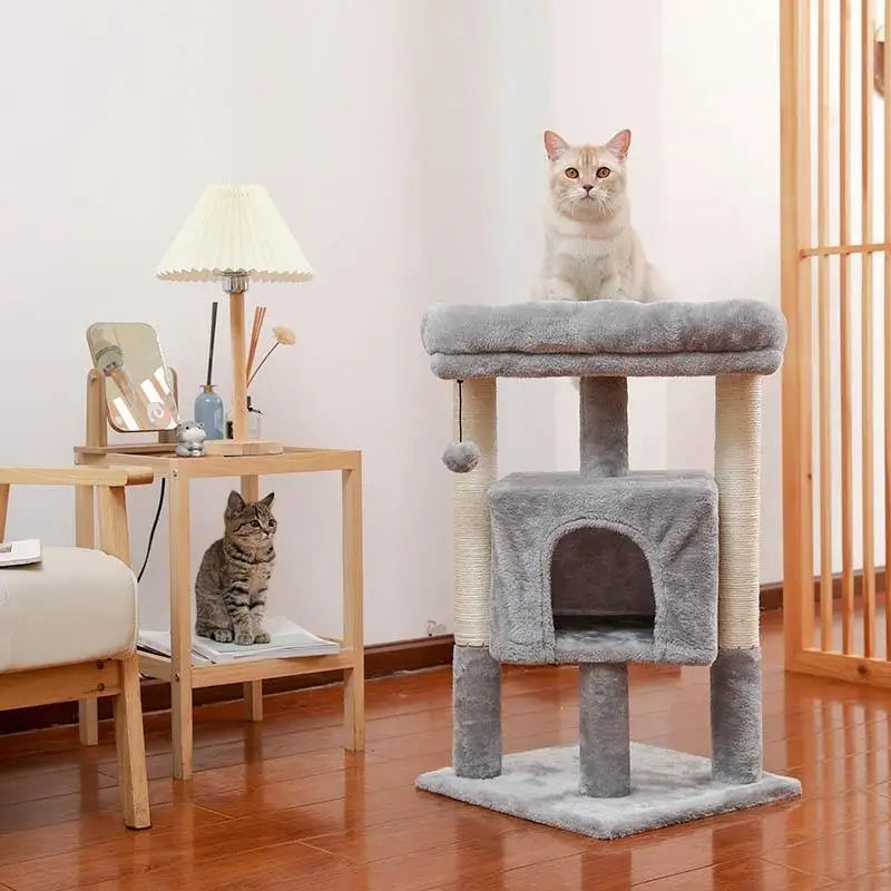 Multi-Layer Cat Tree Pet Climbing Condo