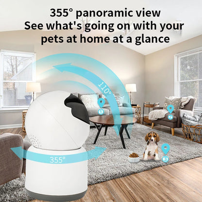 Voice Interactive Pet Camera Indoor Security