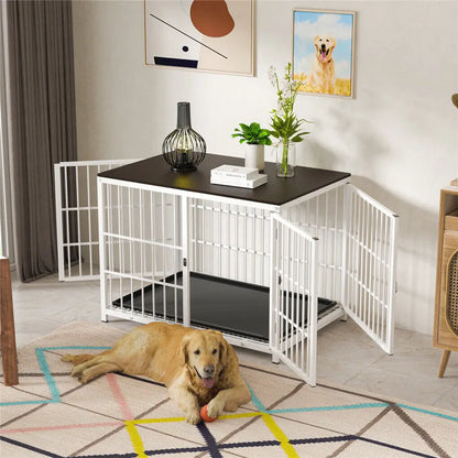 Heavy Duty Dog Kennel Dog Crate End Table Furniture Style