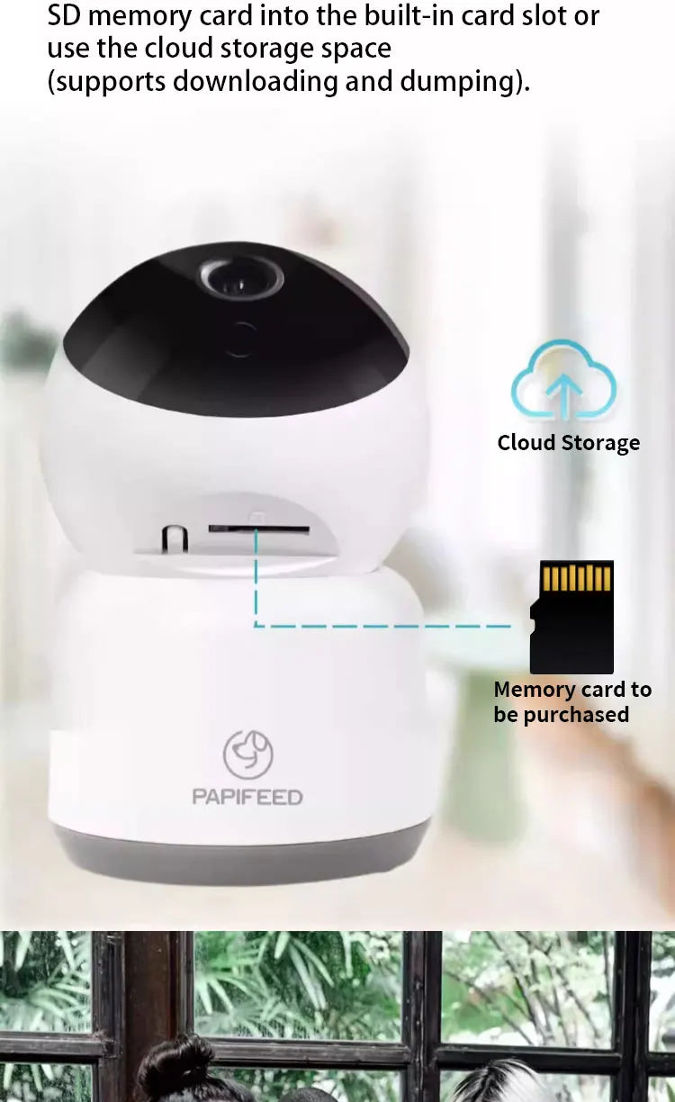 Voice Interactive Pet Camera Indoor Security