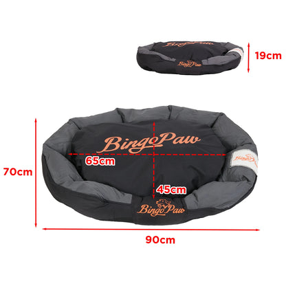 Dog Sofa Pet Calming Sleeping Mat Bed with Removable Cushion