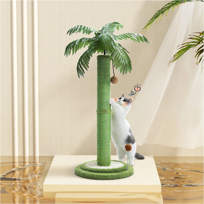 85cm Tall Cat Scratching Post with Hanging Ball