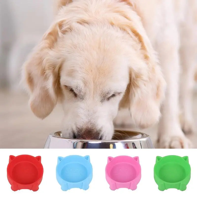 Anti-Slip Wide Mouth Cat Washable Food Water Bowl for Pet Feeding