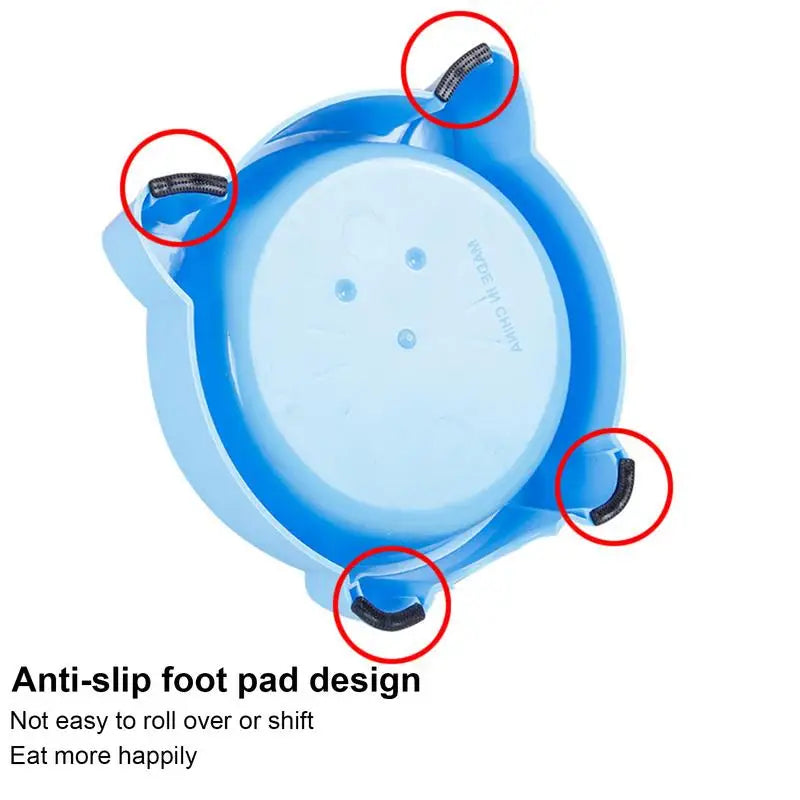 Anti-Slip Wide Mouth Cat Washable Food Water Bowl for Pet Feeding