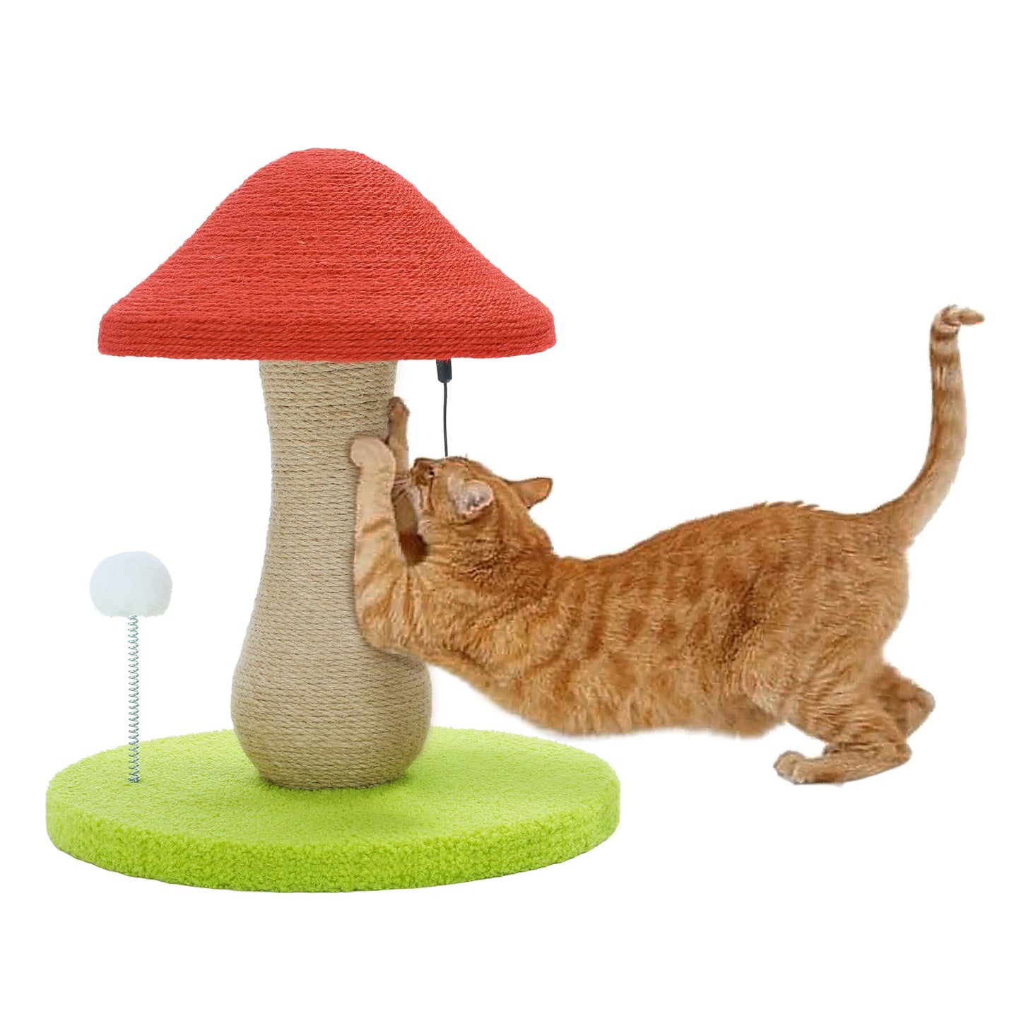 Mushroom Cat Scratching Post