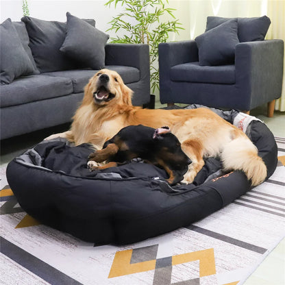 Dog Sofa Pet Calming Sleeping Mat Bed with Removable Cushion