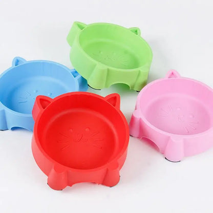 Anti-Slip Wide Mouth Cat Washable Food Water Bowl for Pet Feeding