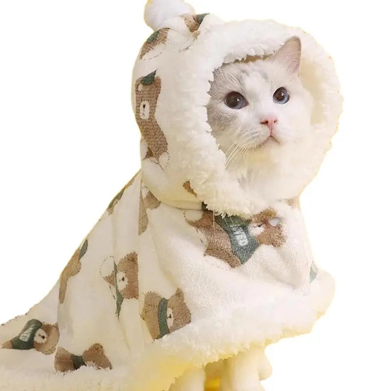 Winter Pet Dog Clothes Coat Blanket