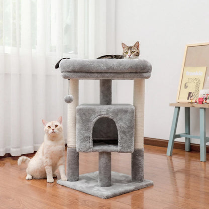 Multi-Layer Cat Tree Pet Climbing Condo