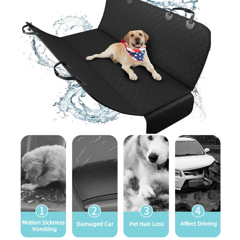 Waterproof Dog Car Seat Mat Cover Pet Hammock