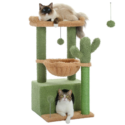 83cm Cactus Cat Tree Tower Scratching Posts