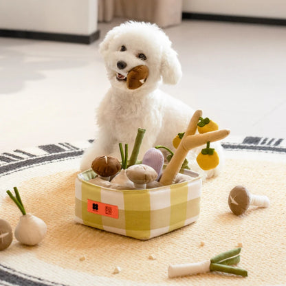 Snuffle Vegetable-Shape Interactive Pet Toy