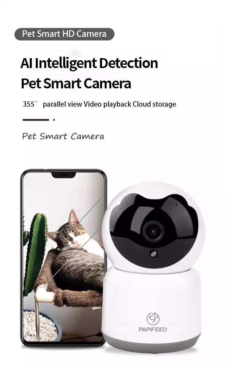 Voice Interactive Pet Camera Indoor Security