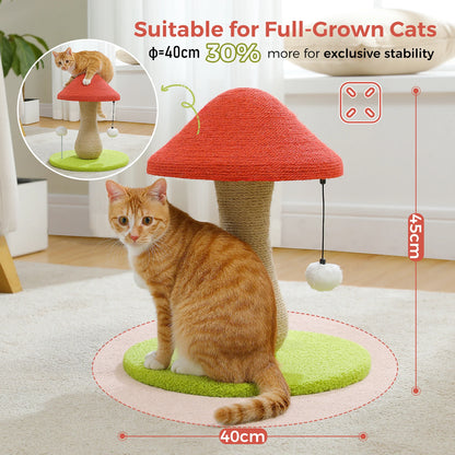 Mushroom Cat Scratching Post