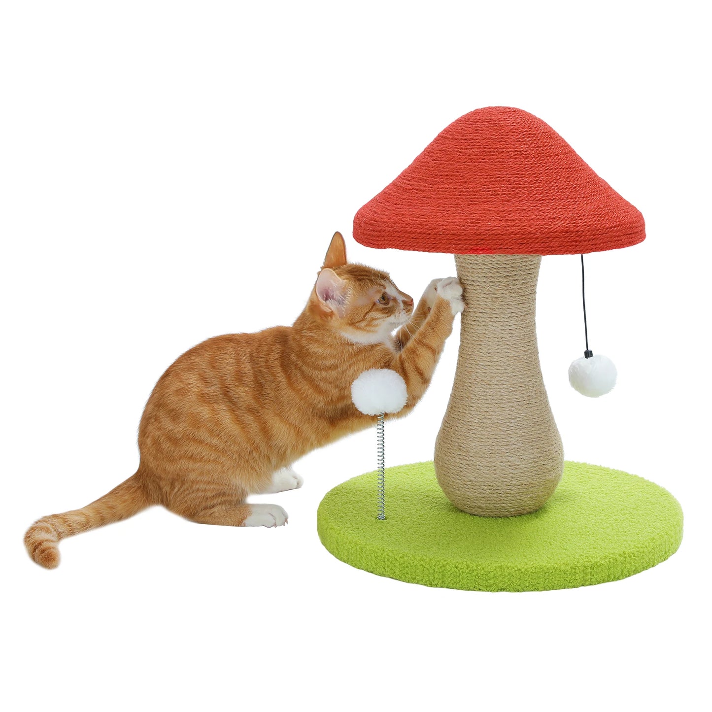 Mushroom Cat Scratching Post