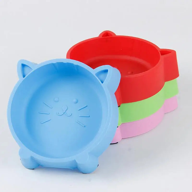 Anti-Slip Wide Mouth Cat Washable Food Water Bowl for Pet Feeding