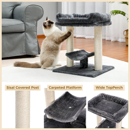 Cat Tree with Curved Top Platform