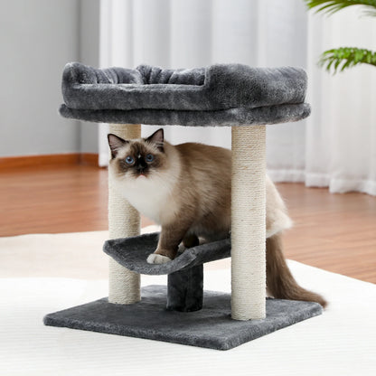 Cat Tree with Curved Top Platform